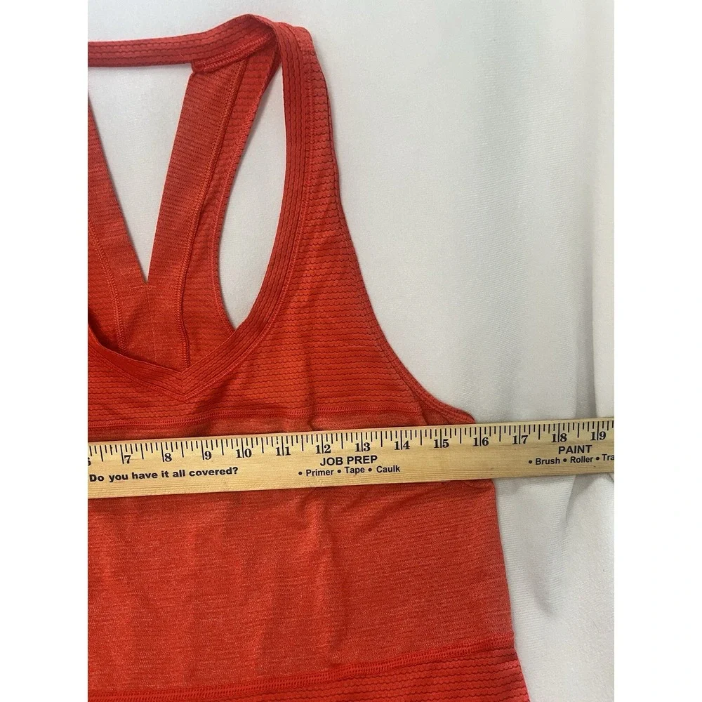 Lululemon Pedal To The Medal Singlet Tank Alarming Cut Out Silverescent